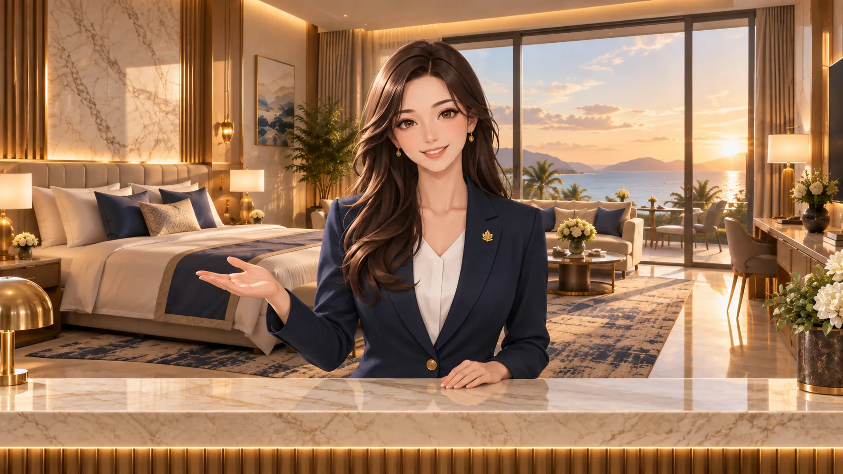Resepsionis virtual Anda